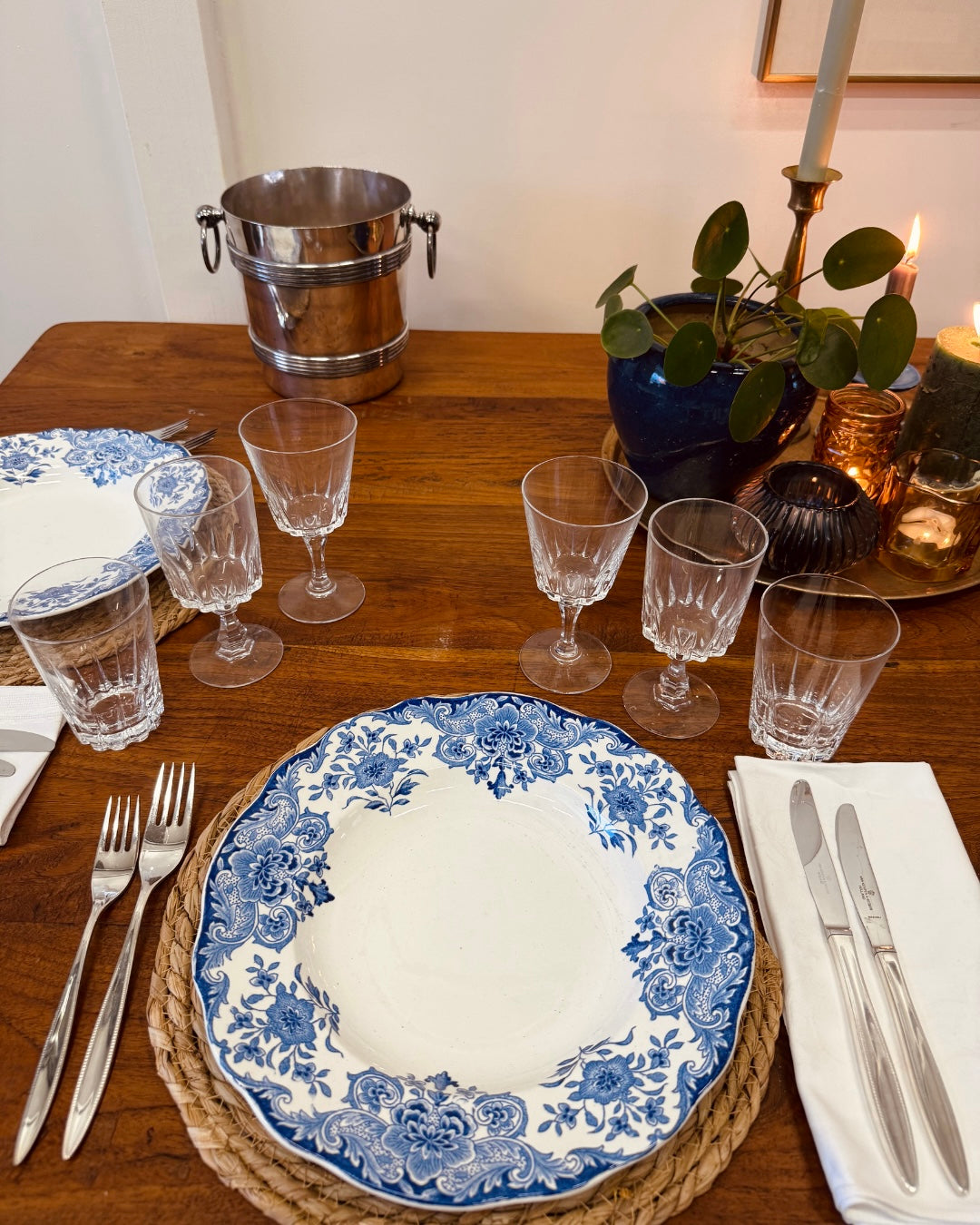 Borden Set (16 plus schaal) Dordrecht Boch Frères