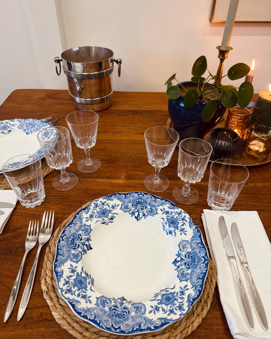 Borden Set (16 plus schaal) Dordrecht Boch Frères