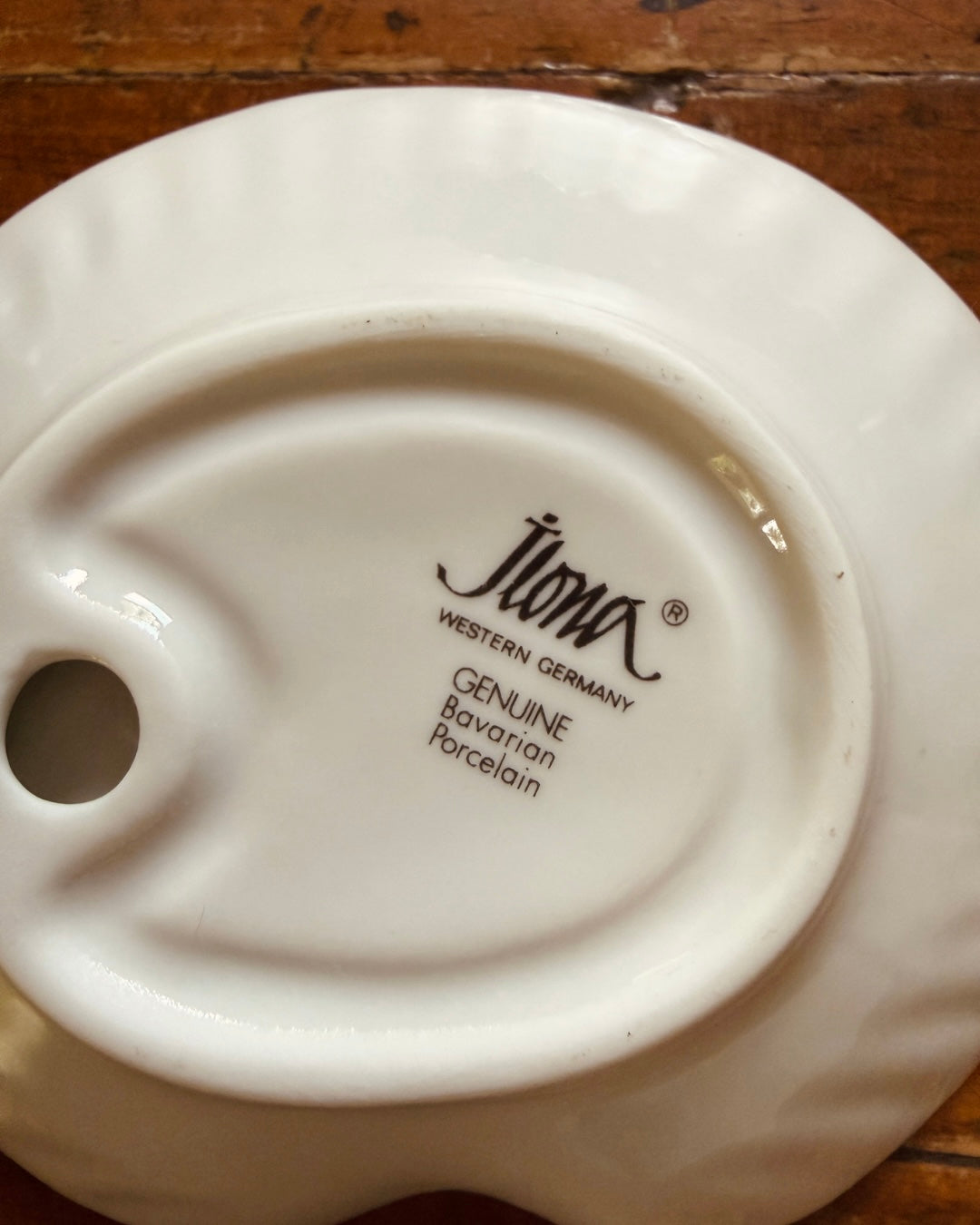Bavarian Porcelain bonbonschaaltje | West Germany | 13,5 × 11,5 cm