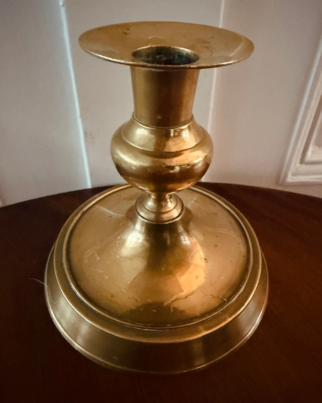Vintage messing kandelaar