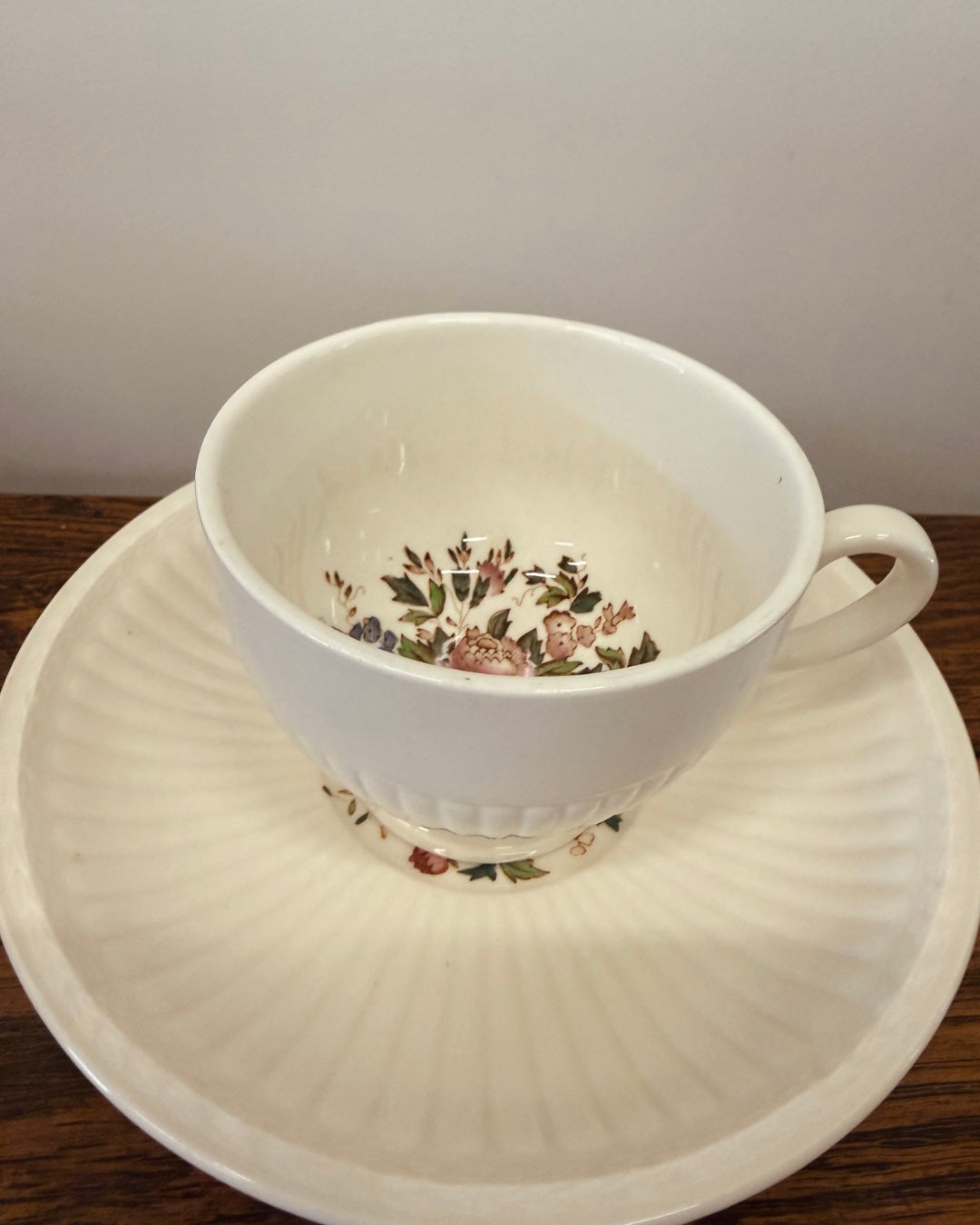 Wedgwood “Conway” kop en schotels - set van 5