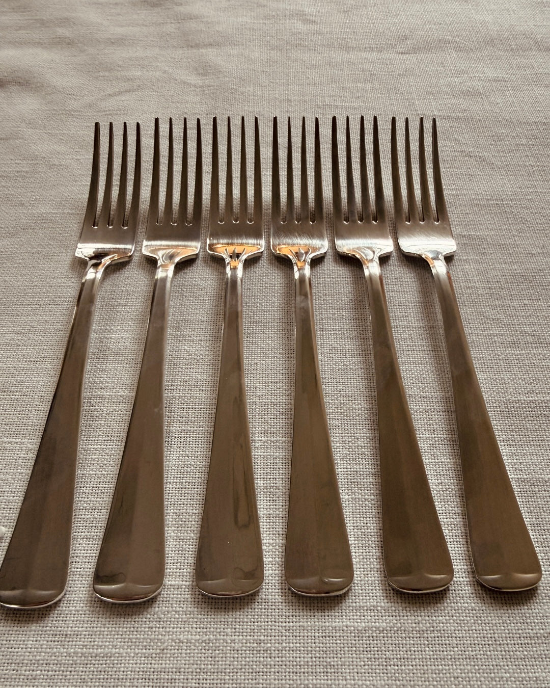 Zwaarverzilverde bestekset Sola (100) – model Haags Lofje – 6 personen