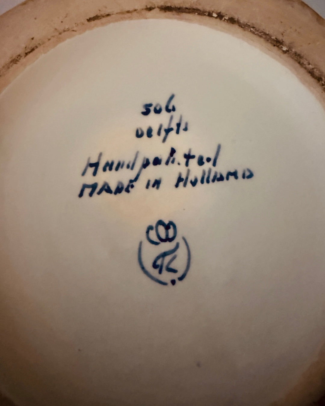 Grote Delfts blauwe dekselvaas – handbeschilderd, Holland