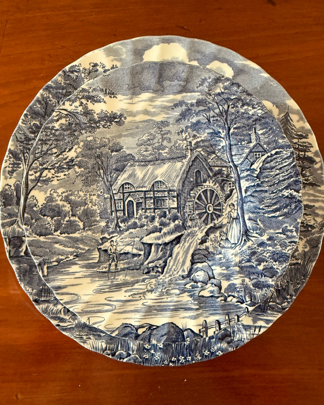 Vintage gebaksset ‘The Mill’ – Alfred Meakin