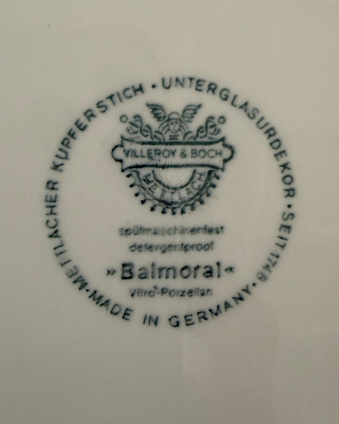 Serviesset Balmoral blauw wit – 35-delig – Villeroy & Boch & Royal Sphinx