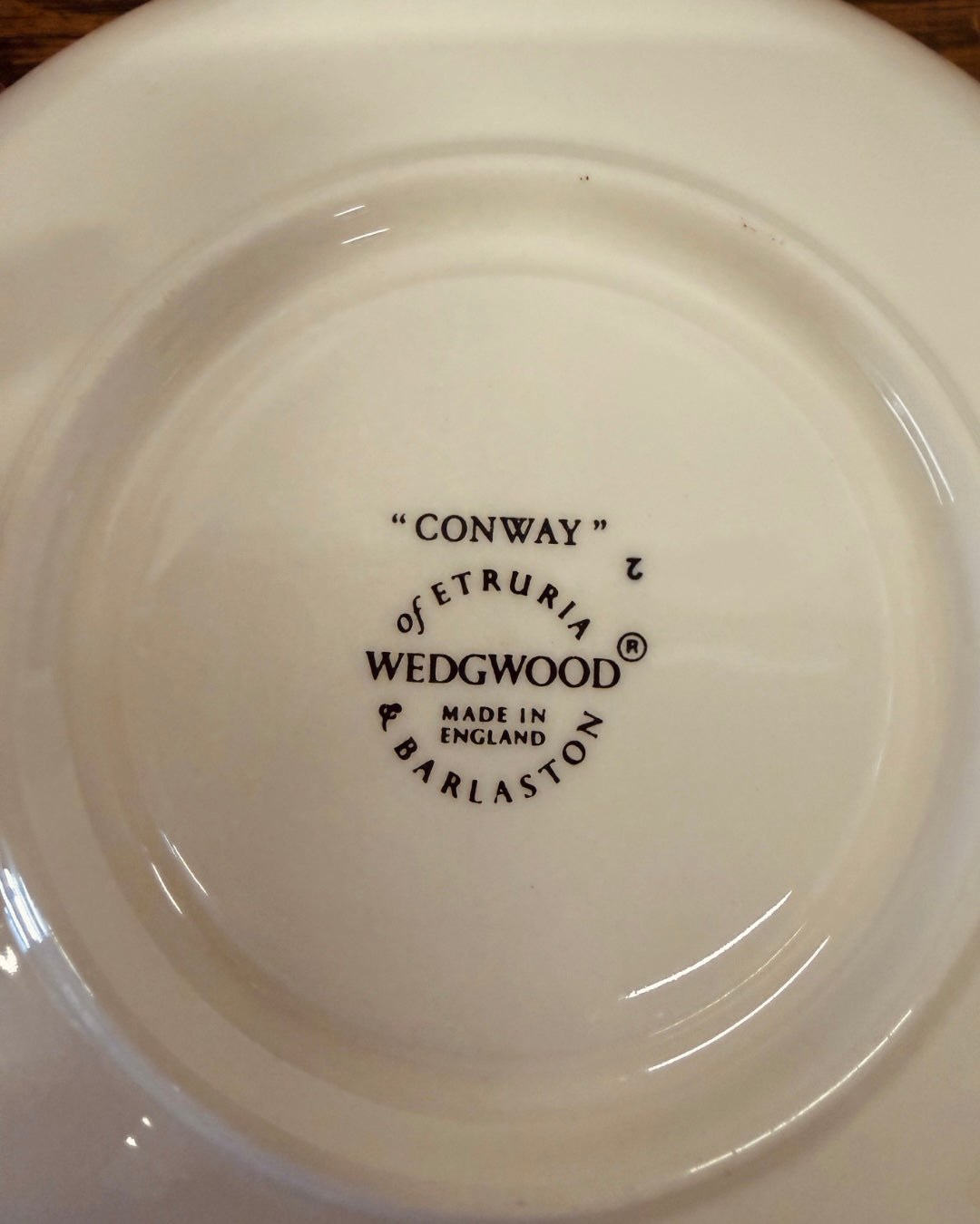Wedgwood “Conway” kop en schotels - set van 5