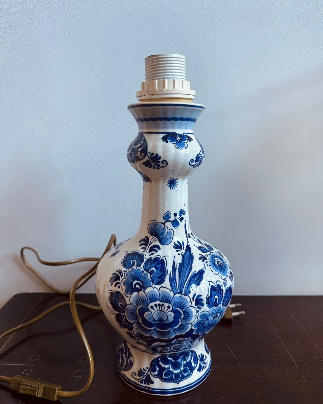 Klassieke Delfts Blauwe Lampenvoet