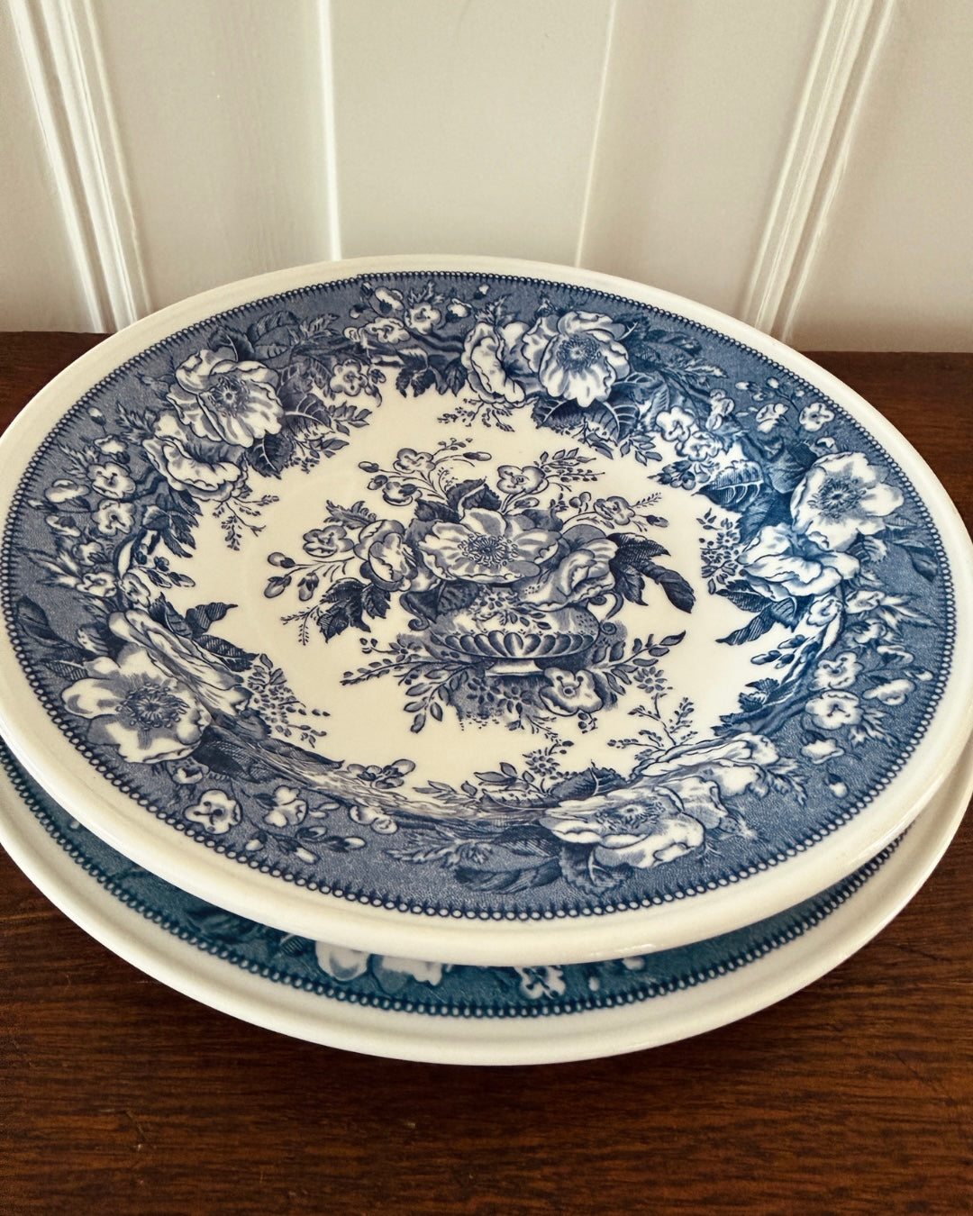 Serviesset Balmoral blauw wit – 35-delig – Villeroy & Boch & Royal Sphinx