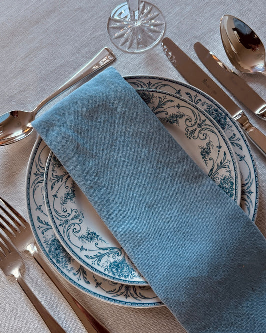 Zwaarverzilverde bestekset Sola (100) – model Haags Lofje – 6 personen