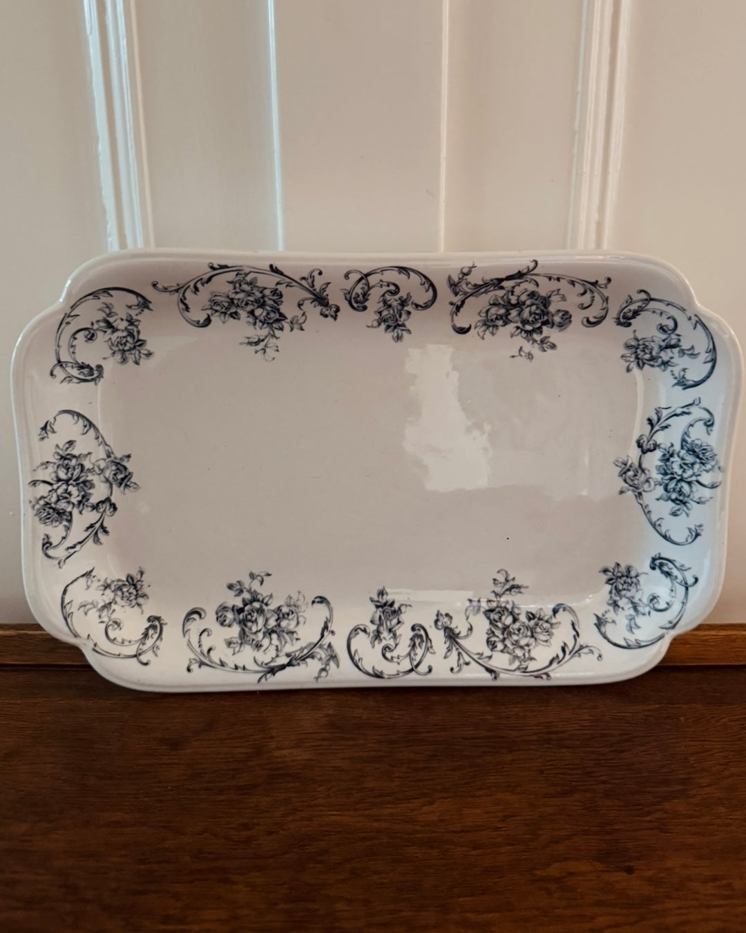 Set antieke Regout serveerschalen – decor Ortus