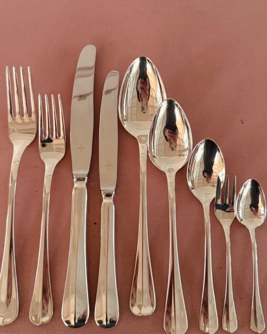 Gero (100) Verzilverd Bestek – Hollands Glad