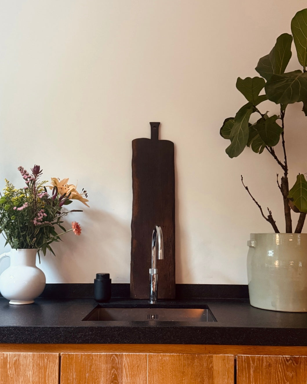 Leuke Lange Borrelplank van Oud Hout