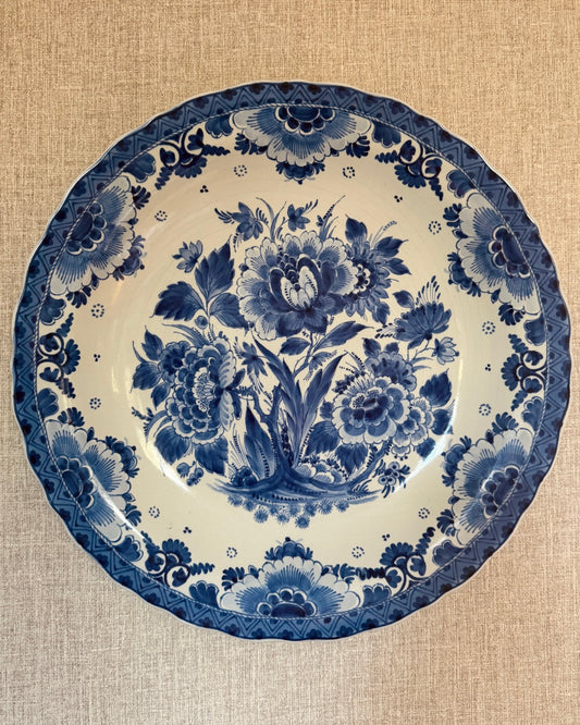 XL Royal Delft / De Porceleyne Fles wandbord – handbeschilderd – Ø 41 cm