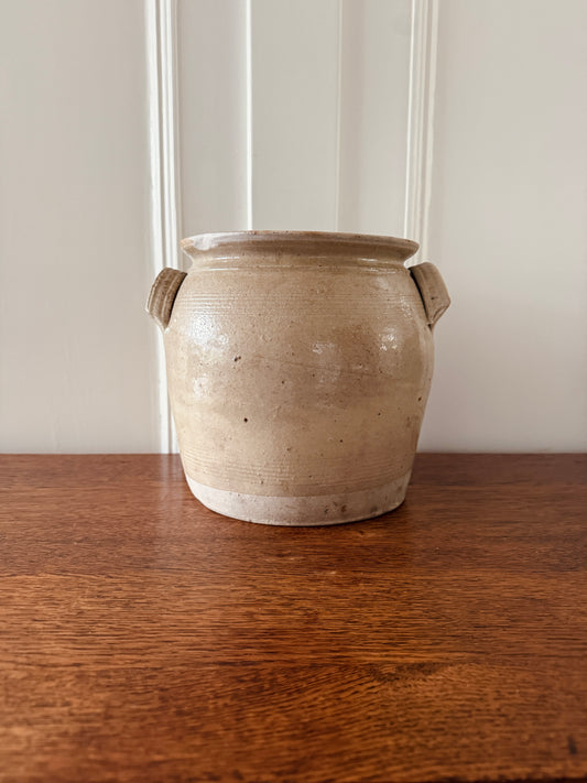 Oude grespot met handvatten – medium – 21 cm