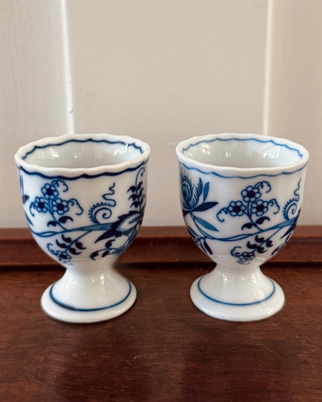 Set van 2 Blue Danube eierdopjes
