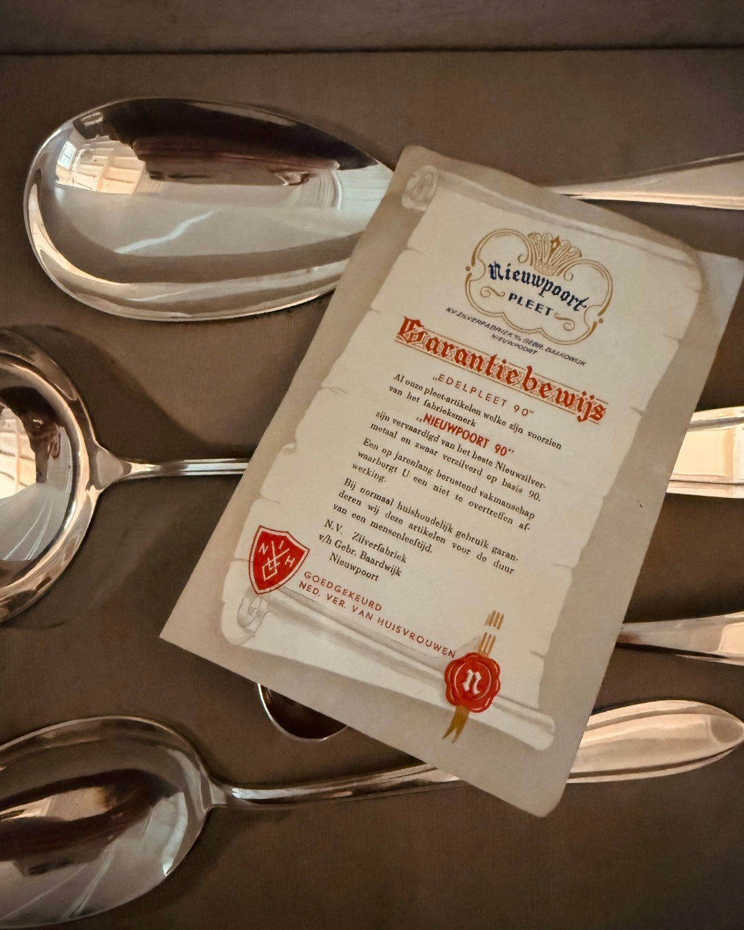 Nieuwpoort 90 Bestekset – Puntfilet – 44-delig – 6 personen (1957)